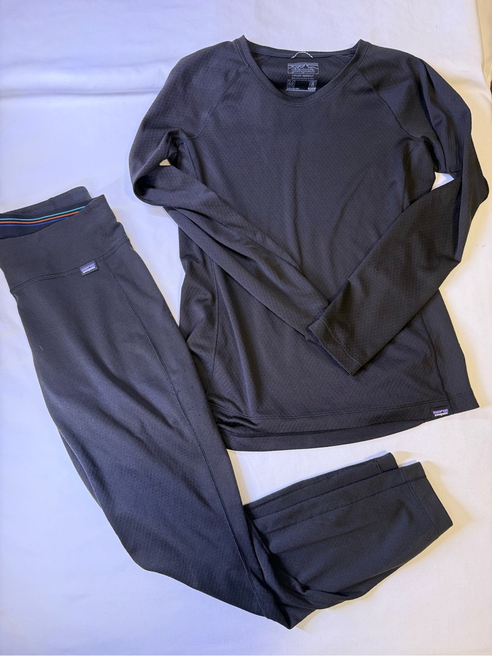 Patagonia Black Capilene Midweight Base Layer